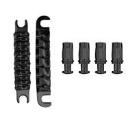 Tune-o-Matic Saddle Bridge, Guitar Bridge Stringer Quick Change Electric Guitar Tail Bridge - Musical Accessories for Concerts, Recording Stages, School Events