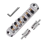 Tune-O-Matic Saddle Bridge, Guitar Tune Accessory, Guitar Saddle Bridge, Easy Installation, Universals Fit Accessory, 10x8x2cm, for Beginners, Musicians, Music Lovers