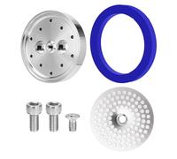 Tune Up Kit, Precision Shower Screen GA200NT, for Gaggia Classic Evo, Pro | Silicone Gasket, Stainless Steel Holder
