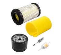 Tune Up Service Kit Compatible with John Deere D105 S100 E100 D100 D110 LA115 Lawn Tractor Briggs and Stratton 31G777 31P677 31R977, Replace MIU13038 AM125424 M78543 AM116304 Filter Maintenance kit