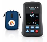 Tunebot Drum Tuner Overtone Labs with Protective Case | Clip-on Tuner, Digital Studio, 4-Color LCD, Filter Mode, Difference Mode, 30-450 Hz Range, Saves Drum Tunings