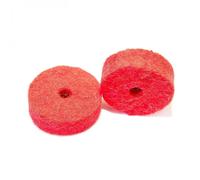 Tuner Fish Lug Locks Cymbal Felts 10pk Red