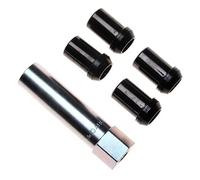 McGard 25354SU Wheel Lock Nuts Tuner, M12 x 1.25, Cone Seat, 31.5 mm, Hex Size 21 mm, Black