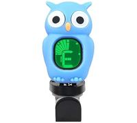 Tuners Cartoon Electronic Tuner Ukulele Tuner, General For Beginners, Violin Guitar Tuner (Color : Blue)