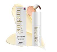 TuneTune Nail Fermentation Multi Stick | Herbal Fermented Nail Balm | Deep Nourishment & Hydration | Vegan Certified Natural Nail Care | For Dry or Rough Nails | Compact & Travel-Friendly | 10g