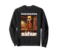 TUNG TUNG TUNG SAHUR Dank meme internet funny 2025 brainrot Sweatshirt