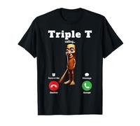 Tung Tung Tung Sahur is Calling Meme Funny Brainrot Triple T T-Shirt