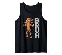 Tung Tung Tung Sahur Surreal Italian Brainrot Meme Tank Top