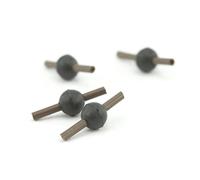 TUNGSTEN 5MM LEADCORE SAFETY TOP BEADS (8pz)
