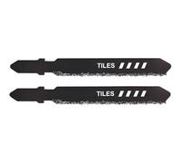 Tungsten Carbide Grit Jigsaw Blades Tiles, 2 in pack.