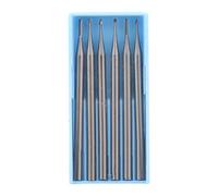 Tungsten Carbide Rotary Burr Set, Miniature Drill Needle Engraving Milling Cutter Carving Bits Gold Silver Jewelry Making Tool