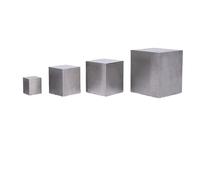 Tungsten Cube Suitable for Machinery and Construction Industry High Purity Tungsten Metal Cube Block 5mm 10mm 15mm 20mm 25mm 30mm, 1 Pcs(5x5x5mm)