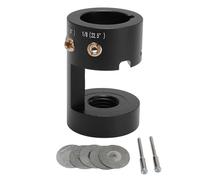 Tungsten Electrode Sharpener Grinder Head TIG Welding Tool with Cut Off Slot MultiAngle & Offsets, 5X 25mm Double Diamond Wheels, 2X Connecting Rods, Grinder Attachment for Welders