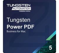 Tungsten Power PDF 5 Business for Mac Corporate New Purchase 5 - 24 User