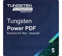 Tungsten Power PDF 5 Business for Mac - Upgrade Upgrade 5 - 24 User