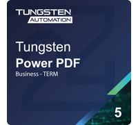 Tungsten Power PDF 5 Business TERM Corporate 1 Year 5 - 24 User