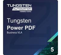 Tungsten Power PDF 5 Business VLA Corporate New Purchase 5 - 24 User