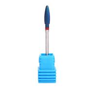 Tungsten Steel Nail Drill Bit for Art Machine, H0413P round Grinding Head | Sturdy Metal Tip for Polishing, Reshaping Nails and Removing Dead Skin on Fingers and Toes