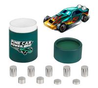 Tungsten Weights for Pinewood Derby Car Kits 3.25oz. 3 Sizes of Incremental Cylinders for Pinewood Car. Heavy with No Lead.