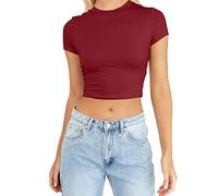 Tunic Tops for Women UK, Women´s Crisscross Halter Tank Tops Ruched Crop Sleeveless Front Wrap Backless Cami Crop Top Y2K Bustier Corset Black Tshirt Womens Tee