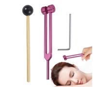 Tuning Fork - 128 Hz Non-magnetic Sensory Tuning Fork | Hammer Sound Healing Tool Set | Diagnostic Tuniing Forks Kit Suitable For Medical Use Chakra Sound Healing