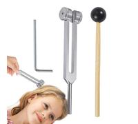 Tuning Fork 128Hz - Healing Sound Therapy, High Frequency Vibration Tool | Diagnostic Tuning Fork Set, Professional Tuning Fork for Relaxation, Stress Relief, Meditation, Chakra Balance