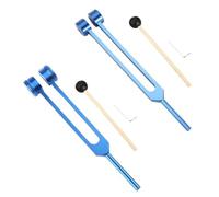 Tuning Fork 128Hz Tuning Fork Sets for Sound Aluminum Instruments Tuner Device for Sound Healing