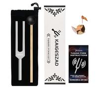 Tuning Fork 432hz with Reflex Hammer for Healing Chakra Set,Healing/Sound Therapy/DNA Repair, Aluminum Alloy Sensory Tuning Fork Activator for Healing, Therapy Non Magnetic