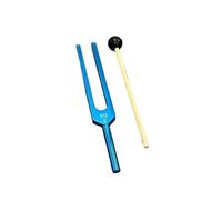 Tuning Fork 512HZ Tuning Fork Aluminum Alloy Ear Picking Forks Healing Diapason Therapeutic Standard Tone(512HZ Blue)