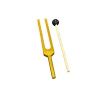 Tuning Fork 512HZ Tuning Fork Aluminum Alloy Ear Picking Forks Healing Diapason Therapeutic Standard Tone(512HZ Gold)