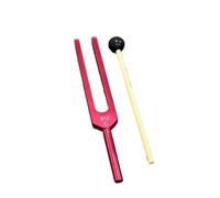 Tuning Fork 512HZ Tuning Fork Aluminum Alloy Ear Picking Forks Healing Diapason Therapeutic Standard Tone(512HZ Red)