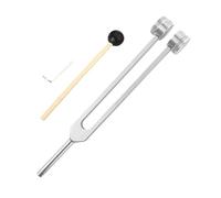 Tuning Fork 64 Hz Tuning Fork Body Stainless Steel Tuning Fork Instruments Tuner Device(Silver)