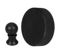 Tuning Fork Activator 3pcs Rubber Tone Accessory Black
