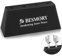 Tuning Fork Activator & Stand 2 In1 - Steady Base, Minimal Noise, Continuous Tone, Compatible with Various Tuning Forks for Healing/Chakra Instrument Maintenance/Yoga & Meditation Accessories (black)