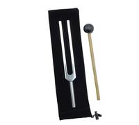 Tuning Fork Aluminum Alloy Tuning Forks Set Silver Professional Fork Meditation(285HZ)