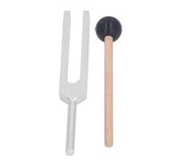Tuning Fork for Healing Set, 528Hz Aluminum Alloy Frequency Tuning Forks with Silicone Hammer for Daily Relaxing Yoga Meditation, Home Sound Therapy Instruments