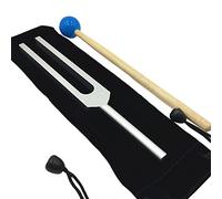 Tuning Fork Medical, 432 Hz Sound Theerapy, Hz forks 528 instruments Necklace, 528 Hz Tuning Fork Aluminum Alloy with Silicone Hammer, Sound Theerapy Tool Set for Chakra, Healing, Sound, Repair
