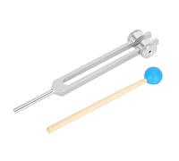 Tuning Fork Set, 111Hz Aluminum Meditation Massage Yoga Tuning Fork with Hammer, Storage Bag, Acupoint Therapy, Sound Healing, Chakra Meditation Tools