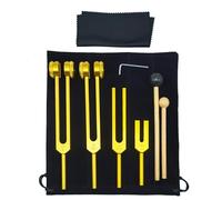 Tuning Fork Set 128Hz Tuning Fork Sound Tools Aluminum Alloy Tuning Fork Body Tools Beginner Expert