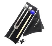 Tuning Fork Silver Tuning Fork Set Sound Musical Instrument Percussion Effects Instruments(1pcs 141.27 HZ)