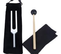 Tuning Forks for Healing,128/256/528 Healing Tuning Fork Original, for Chakra Healing, Sound Therapy, and Meditation, Tuning Fork Set Frequency Healing Devices for Yoga (528 Hz)