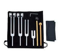 Tuning Forks for Healing - 128 Hz Long Lasting Tuning Fork | Aluminum Alloy Body Weighted Tuning Forks | Sound Healing Instruments for Body and Mind, Beginners and Experienced