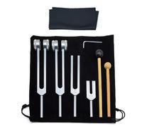 Tuning Forks For Healing - Precision 128Hz Sound Tool, Aluminum Alloy Vibrational Instrument | Calibrated Frequencies Enhance Relaxation, Deep Resonance Supports Yoga, Chakra Balancing