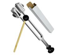 Tuning Forks for Healing, Tuning Fork Instrument - Precise Frequency Healing Instrument, Meditation Instrument with Reflex Hammer, Adjustable Sensory Diagnostic Device for Sound Healing and Relaxation