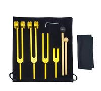 Tuning Forks Set, Body Weighted Tuning Forks Medical, Tuning Forks for Healing, User-Friendly, Easy to Use and Clean, 21.3x8cm, for Medication, and Healing