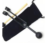 Tuning Forks Set, OM 136.1Hz Frequency Tuning Fork with Hammer and Bag, Heart Chakra Tuning Energy Fork for Sound Healing, Meditation, Immune System and Circulatio, Healing Musical Instrument