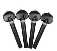 Tuning Key Winder Ebony Mahogany Violin Accessories Shaft violin parts (Color : Ebony wood 4)