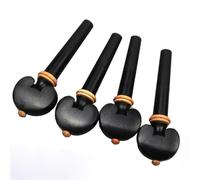 Tuning Key Winder Ebony Mahogany Violin Accessories Shaft violin parts (Color : Ebony wood 6)