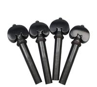 Tuning Key Winder Ebony Mahogany Violin Accessories Shaft violin parts (Color : Ebony wood 7)