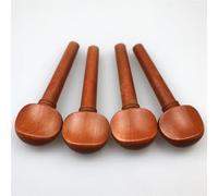 Tuning Key Winder Ebony Mahogany Violin Accessories Shaft violin parts (Color : Jujube 2)